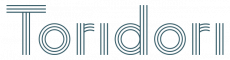 toridori logo blue - stationary menu bar